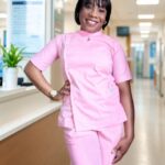 Soft Pink Nurse Scrub