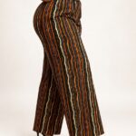 Sahara Stripe Palazzo Wide Leg Pants for Women