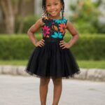 Mini Garden Bloom Tulle Dress for Girls