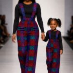 Mommy & Me Afro Maze Jumpsuit Set